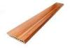Wear Resistant PVC Skirting Boards UV Coating Matched Wood Grain Floor