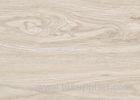 Wood Grain White Vinyl Plank Flooring For Indoor / Outdoor Wear Resistant