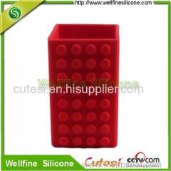 Fashion silicone pen holder durable high quality pen holder supply