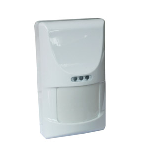 Wired PIR+MW Indoor Alarm Motion Detector With Pet Immunity