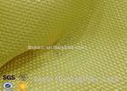 Yellowish Motorcycle Clothing Kevlar Aramid Fabric 0.3 Thickness