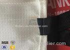 Fire Resistant Fiberglass Fire Blanket FireProof Covers White / Brown
