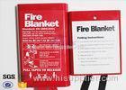 Flame Retardant Fabric Fiberglass Fire Blanket for Thermal Heat Protection