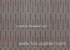 Carpet Pattern Luxury Vinyl Plank Flooring Dark Red Striped Wear - Resistant