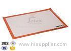 ISO9001 Silicone Non Stick Baking Mat 0.8Mm Thickeness Font Cookies