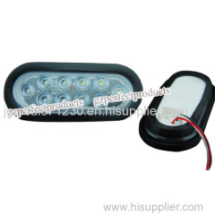 Super bright waterproof Led 6" Oval Turn Signal Lamp