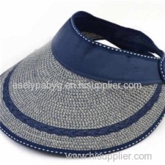 Fashion Women Visor Straw Hat