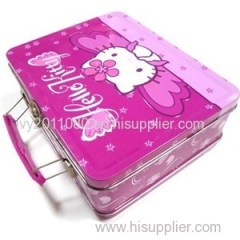 Hello Kitty Hinged Tin Box