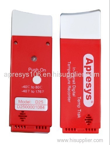 Apresys USB Single Use Temperature Data Logger / recorder D25 days