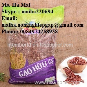 Red Brown Rice Vietnam Dragon Blood Rice Good For Health