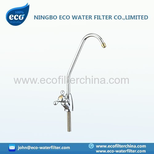 water polished brass faucet