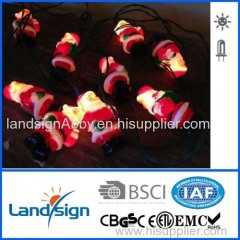 Chinese OEM solar light factory landsign plastic+lantern solar string lights for garden