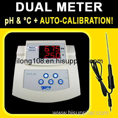 KL-PHS3C Bench ph/Temperature Meter