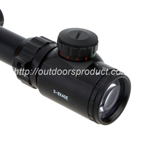 3-9x40E Red & Green Tactical Hunting Riflescope