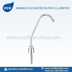 chrome gooseneck water tap