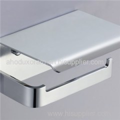 Stainless Steel Paper Holder With Brass