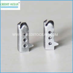 CREDIT OCEAN custom log metal shoelace tips