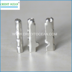 CREDIT OCEAN custom log metal shoelace tips