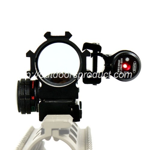 Tactical Red / Green 4 Reticles Reflex Dot Scope & laser sight