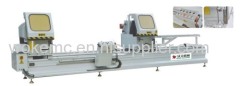 aluminum upvc window door cutting saw machine