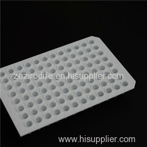 0.1ml 96 Wells None Skirt White PCR Plate