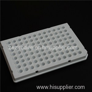 0.1ml 96 Wells Half Skirt White PCR Plate