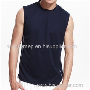 Men Basic/Sports/Boxing/Race/Muscle/Solid Color/Cationic Jersey/rib/SlubTank Top Vest
