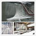 vertical aluminium profile powder coating plant