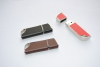 Leather USB Flash Drive 8GB Key Chain Flash Memory Drive Hot Selling Leather USB Flash Drive