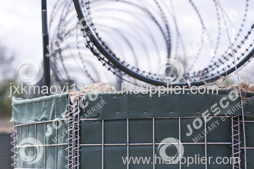 defensive barriers/welded mesh/army protective barriers