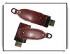 8GB Good Quality Leather USB Flash Drive Metal & Leather Combination USB Memory Disk USB Flash Drives