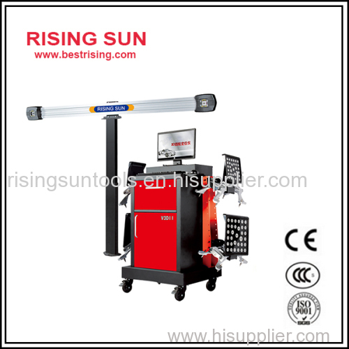 Car workshop used wheel alignment machine