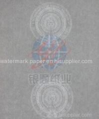 security watermark paper for banknote cheque paper