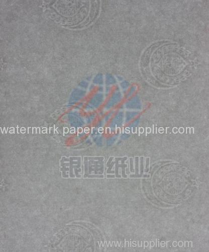 watermark paper for security certificate printing