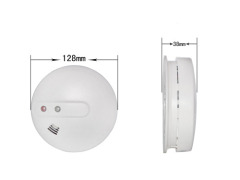 Wireless Smoke Detectors For Fire Alarm With LED Indication