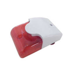 UV Prevention Burglar Alarm Siren With Strobe And Highly Resistant Abs Housing