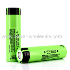 Panasonic NCR18650B 3400mAh 3.7V battery