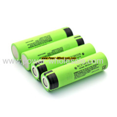 Panasonic 3400mAh battery 18650 NCR18650 3400mAh 3.7V Li-ion 18650 Rechargeable Battery for Flashlight Torches
