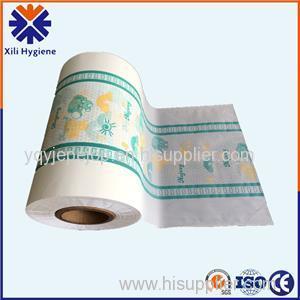 Soft Customized Patterns Embossed PE Film For Diaper