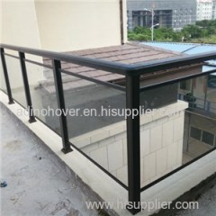 Aluminum Post Glass Railing