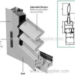 Aluminum Casement Louvers Product Product Product