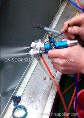 CNISOO Stainless Steel Dual Head Spray Gun for Chrome Nano Spraying