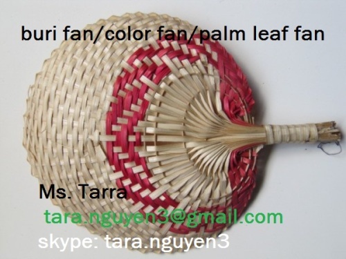 buri fan/palm leaf fan