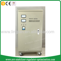 30kva full automatic servo motor voltage regulator