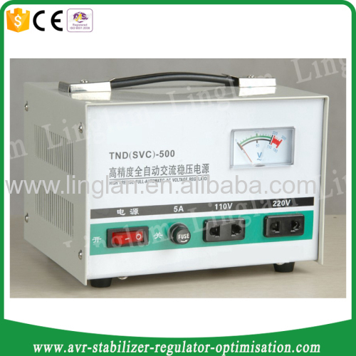single phase 500w full automatic voltage stabilizer