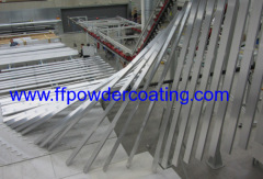 Vertical Type Aluminum profile powder coating line