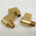 Brass elbow joints 90 degree angle