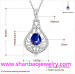 Gold Plated Costume Fashion Zircon Jewelry Woman Necklaces