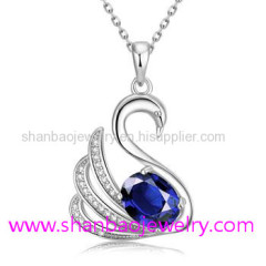 Gold Plating Costume Fashion Zircon Jewelry Woman Necklaces