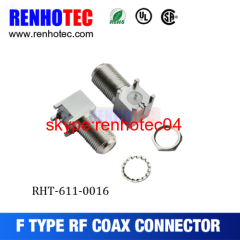 ZINC ALLOY 90 DEGREE F FEMALE CONNECTOR